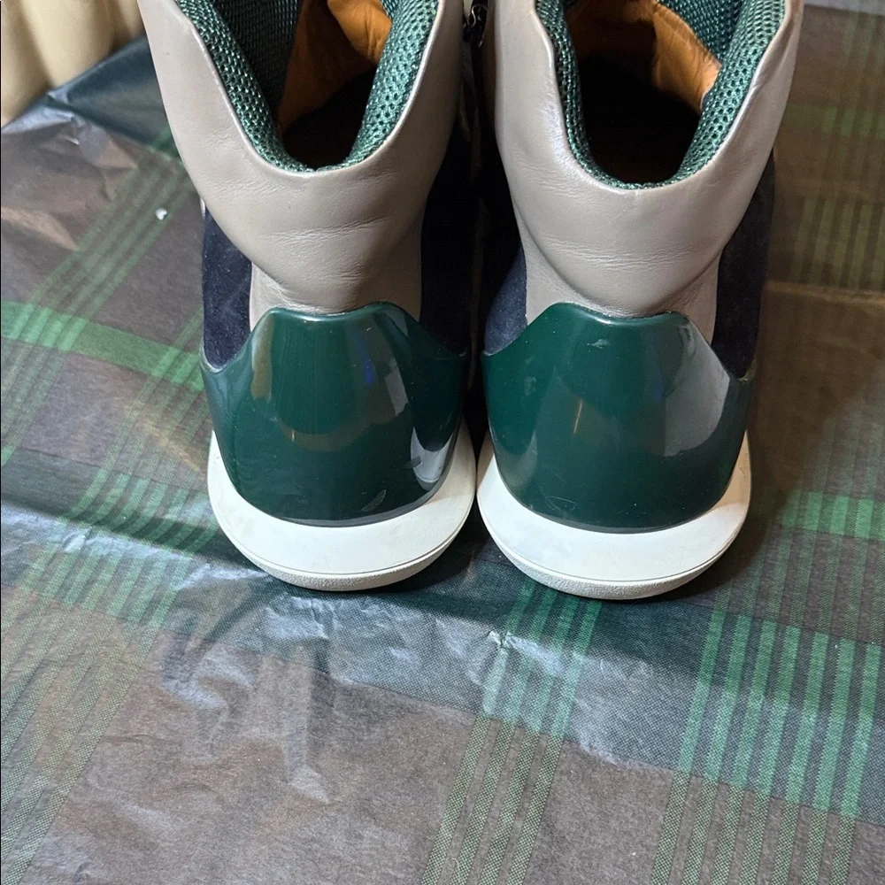 Bally Avyd Men's Navy High-Top Sneakers - Picture 4 of 12
